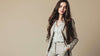 Suit with skirt