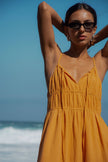 Muslin maxi sundress