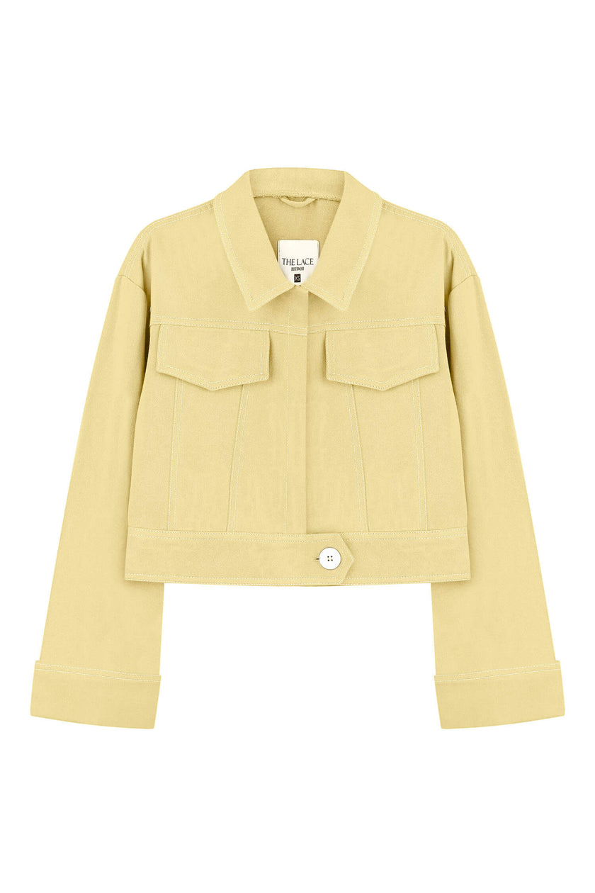 Short cotton jacket