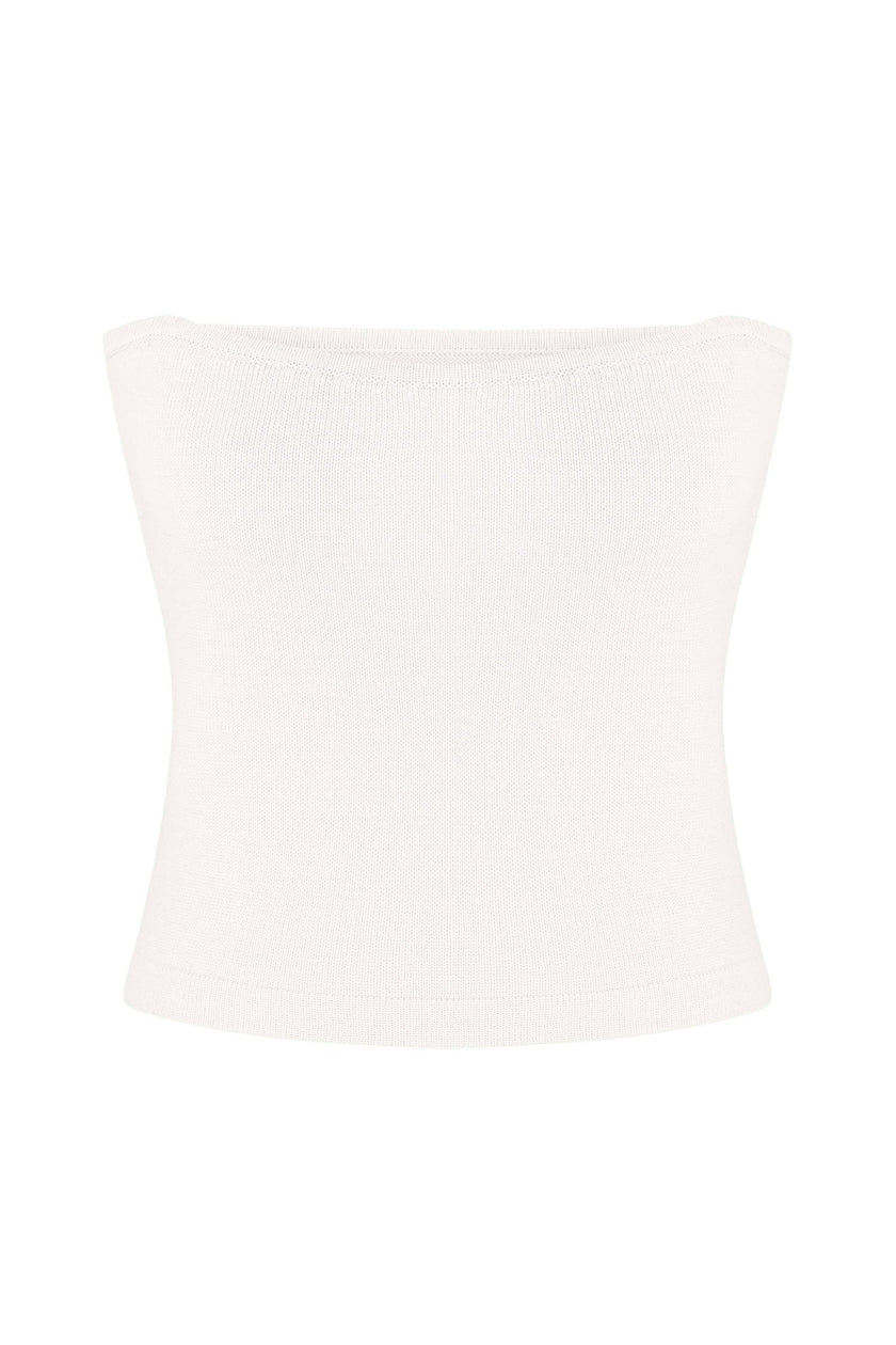 Knitted slim fit top