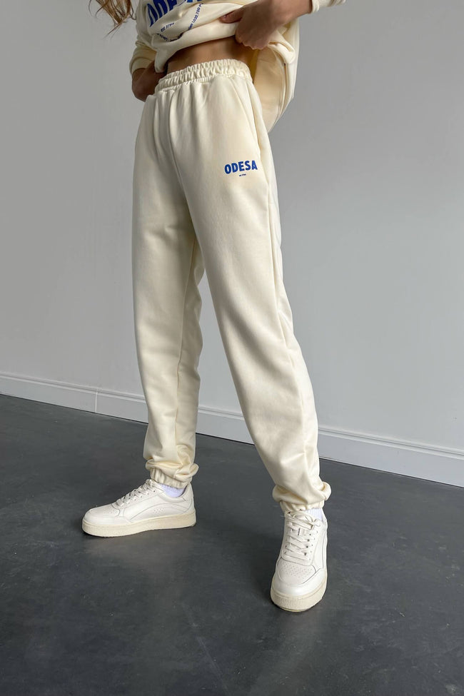 Joggers with Odesa print