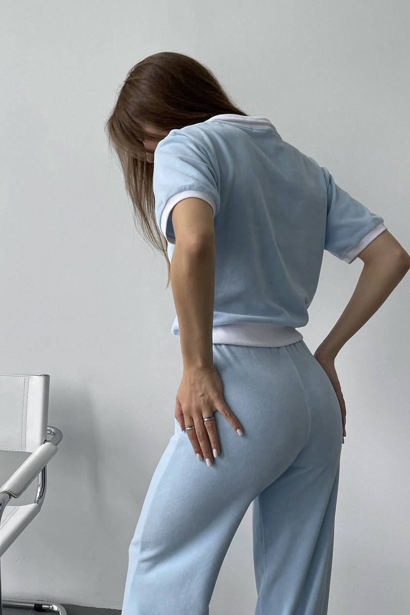 Velour pants
