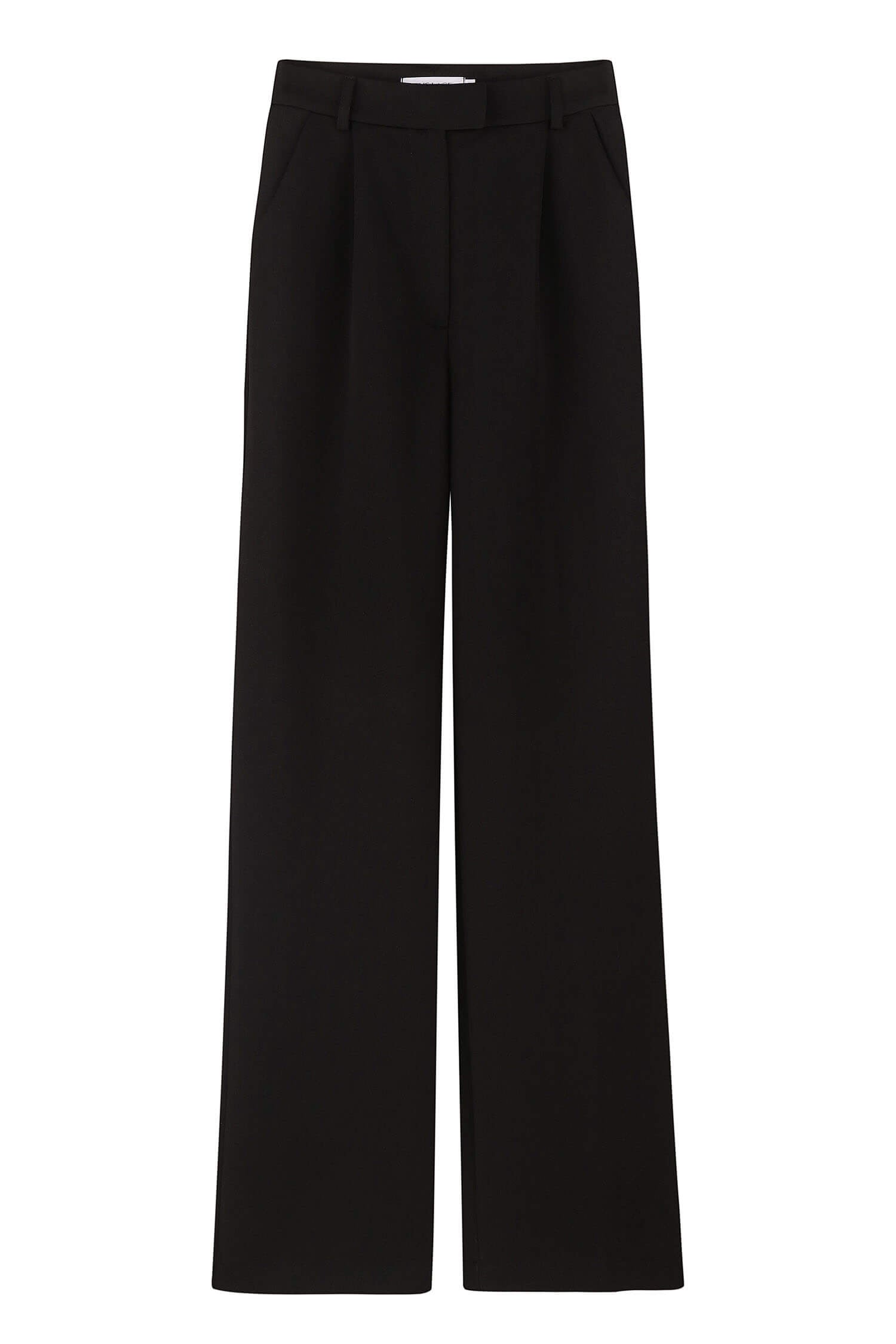 Palazzo pants in cappuccino/navy blue/black
