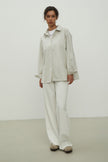 Сhocolate shirt with patch pocket