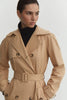 Trenchcoat in nude/cream