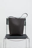 Women's leather bag in black