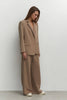 Blazer with two slits
