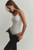 Bodysuit in milk